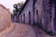 uno scorcio di Via bacco a San gregorio Magno